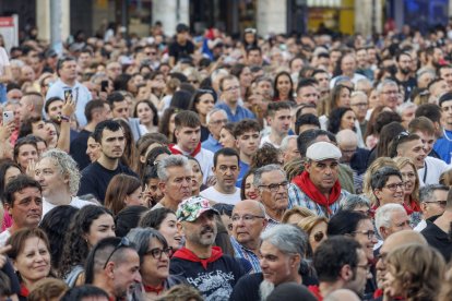 Imagen del inicio de las fiestas de Burgos.