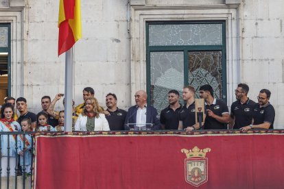Imagen del inicio de las fiestas de Burgos.