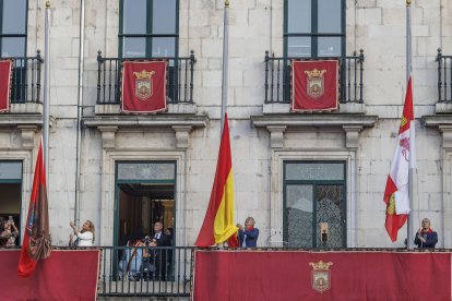 Imagen del inicio de las fiestas de Burgos.