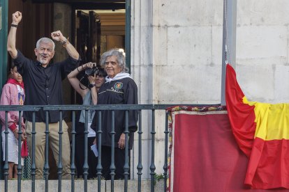 Imagen del inicio de las fiestas de Burgos.
