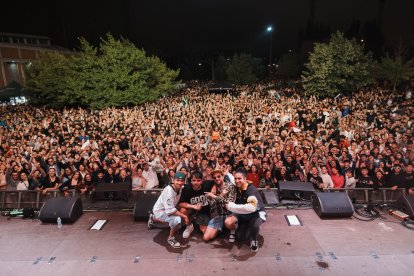 Imagen del concierto de Don Patricio