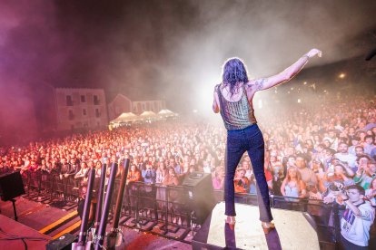 Imagen del concierto de Nancys Rubias.