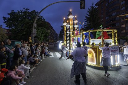 Imagen de la Cabalgata de las fiestas.