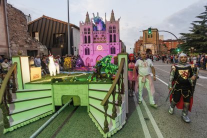 Imagen de la Cabalgata de las fiestas.
