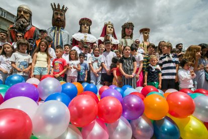Los niños fueron los protagonistas de la mañana del domingo festivo