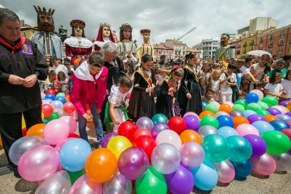 Los niños fueron los protagonistas de la mañana del domingo festivo
