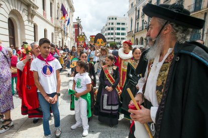 Los niños fueron los protagonistas de la mañana del domingo festivo