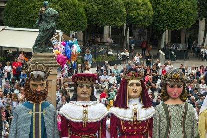 Los niños fueron los protagonistas de la mañana del domingo festivo