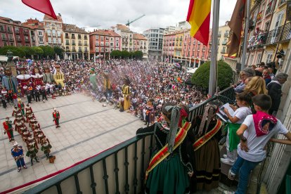Los niños fueron los protagonistas de la mañana del domingo festivo