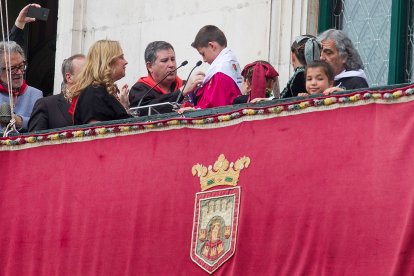 Los niños fueron los protagonistas de la mañana del domingo festivo