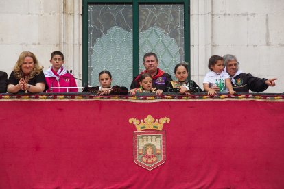 Los niños fueron los protagonistas de la mañana del domingo festivo