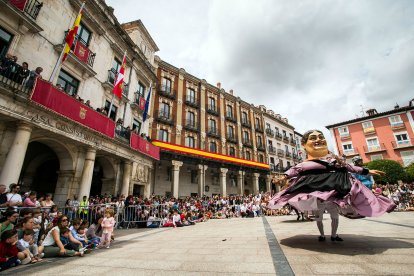 Los niños fueron los protagonistas de la mañana del domingo festivo