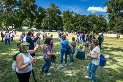 Sesión musical en el Día de las Peñas.