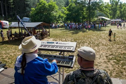 Sesión musical en el Día de las Peñas.