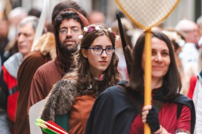 El desfile, el pregón y las actividades giran en torno a la figura del Cid