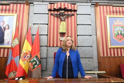 Celebración del Pleno en el que se debate la aprobación inicial del presupuesto general del Ayuntamiento de Burgos para 2025