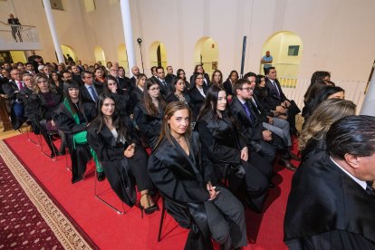 Las últimas incorporaciones al Colegio de la Abogacía de Burgos.