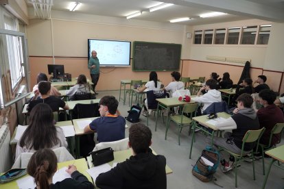 Eduardo Izquierdo, profesor de matemáticas en el IES Río Duero en Tudela de Duero (Valladolid)