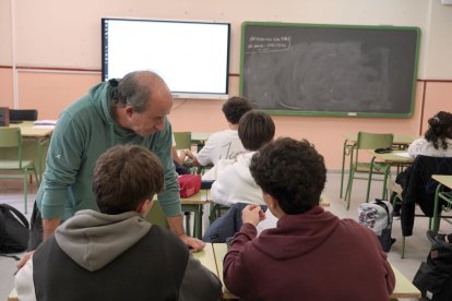 Eduardo Izquierdo, profesor de matemáticas en el IES Río Duero en Tudela de Duero (Valladolid)