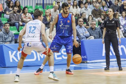 Imagen del partido entre el Silbö San Pablo Burgos y Menorca.