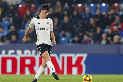 Imagen del partido entre el Levante y el Burgos CF.
