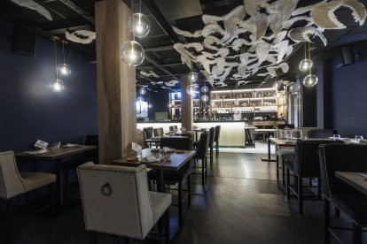 Interior del restaurante Onírica.