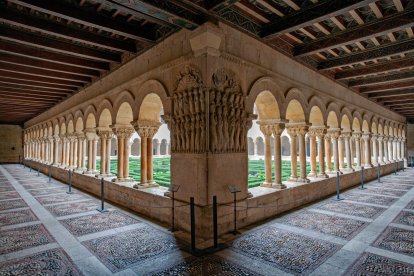 El claustro de Silos es único en todo el mundo.