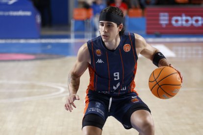 Imagen del partido entre el Grupo Ureta Tizona Burgos y el Cartagena.