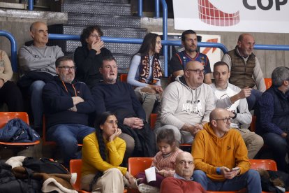 Imagen del partido entre el Grupo Ureta Tizona Burgos y el Cartagena.