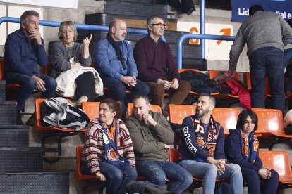 Imagen del partido entre el Grupo Ureta Tizona Burgos y el Cartagena.