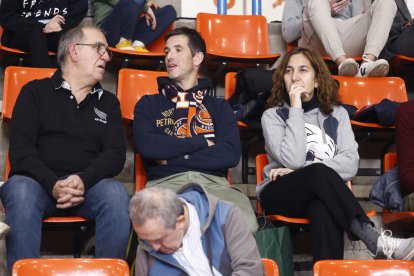 Imagen del partido entre el Grupo Ureta Tizona Burgos y el Cartagena.