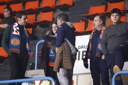 Imagen del partido entre el Grupo Ureta Tizona Burgos y el Cartagena.