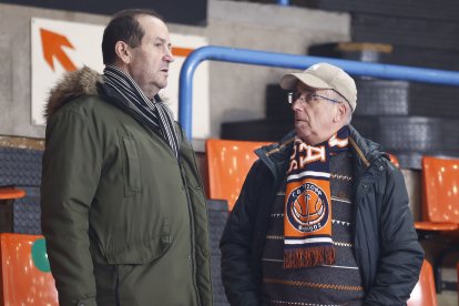 Imagen del partido entre el Grupo Ureta Tizona Burgos y el Cartagena.