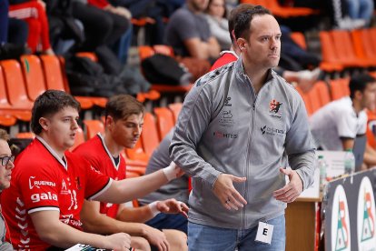 Imagen del partido entre el UBU San Pablo Burgos y el Lanzarote.