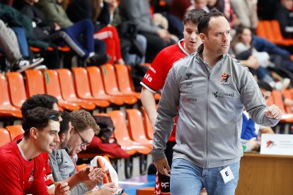 Imagen del partido entre el UBU San Pablo Burgos y el Lanzarote.