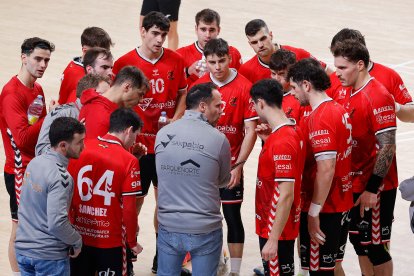 Imagen del partido entre el UBU San Pablo Burgos y el Lanzarote.