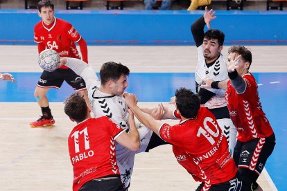 Imagen del partido entre el UBU San Pablo Burgos y el Lanzarote.
