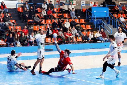 Imagen del partido entre el UBU San Pablo Burgos y el Lanzarote.