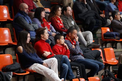 Imagen del partido entre el UBU San Pablo Burgos y el Lanzarote.