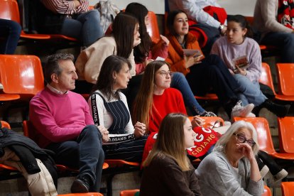 Imagen del partido entre el UBU San Pablo Burgos y el Lanzarote.