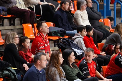 Imagen del partido entre el UBU San Pablo Burgos y el Lanzarote.