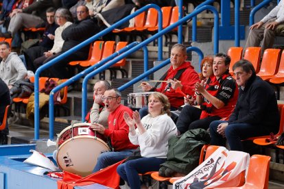 Imagen del partido entre el UBU San Pablo Burgos y el Lanzarote.