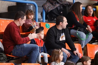 Imagen del partido entre el UBU San Pablo Burgos y el Lanzarote.