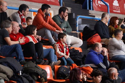 Imagen del partido entre el UBU San Pablo Burgos y el Lanzarote.