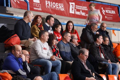Imagen del partido entre el UBU San Pablo Burgos y el Lanzarote.