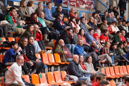 Imagen del partido entre el UBU San Pablo Burgos y el Lanzarote.