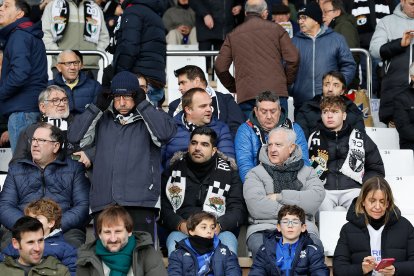 Imagen de aficionados en El Plantío.