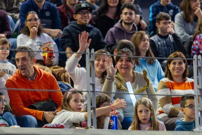 Imagen de la exhibición en el Coliseum.