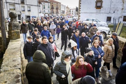 Traslado del arca entre Almarza y San Andrés de Soria.