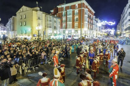 Cabalgata de los Reyes Magos en Burgos 2025.